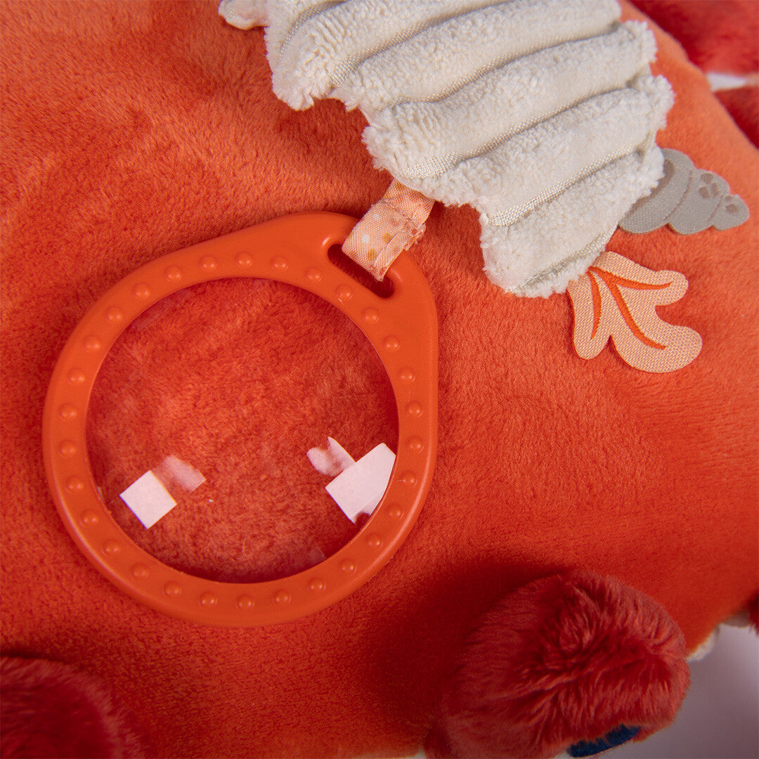 Moulin roty activiteitenknuffel krab - 34 cm