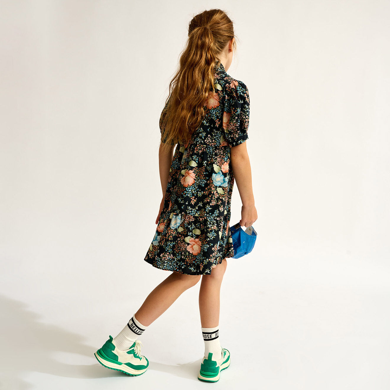 Bellerose Robe Acacia  imprimée multicolore