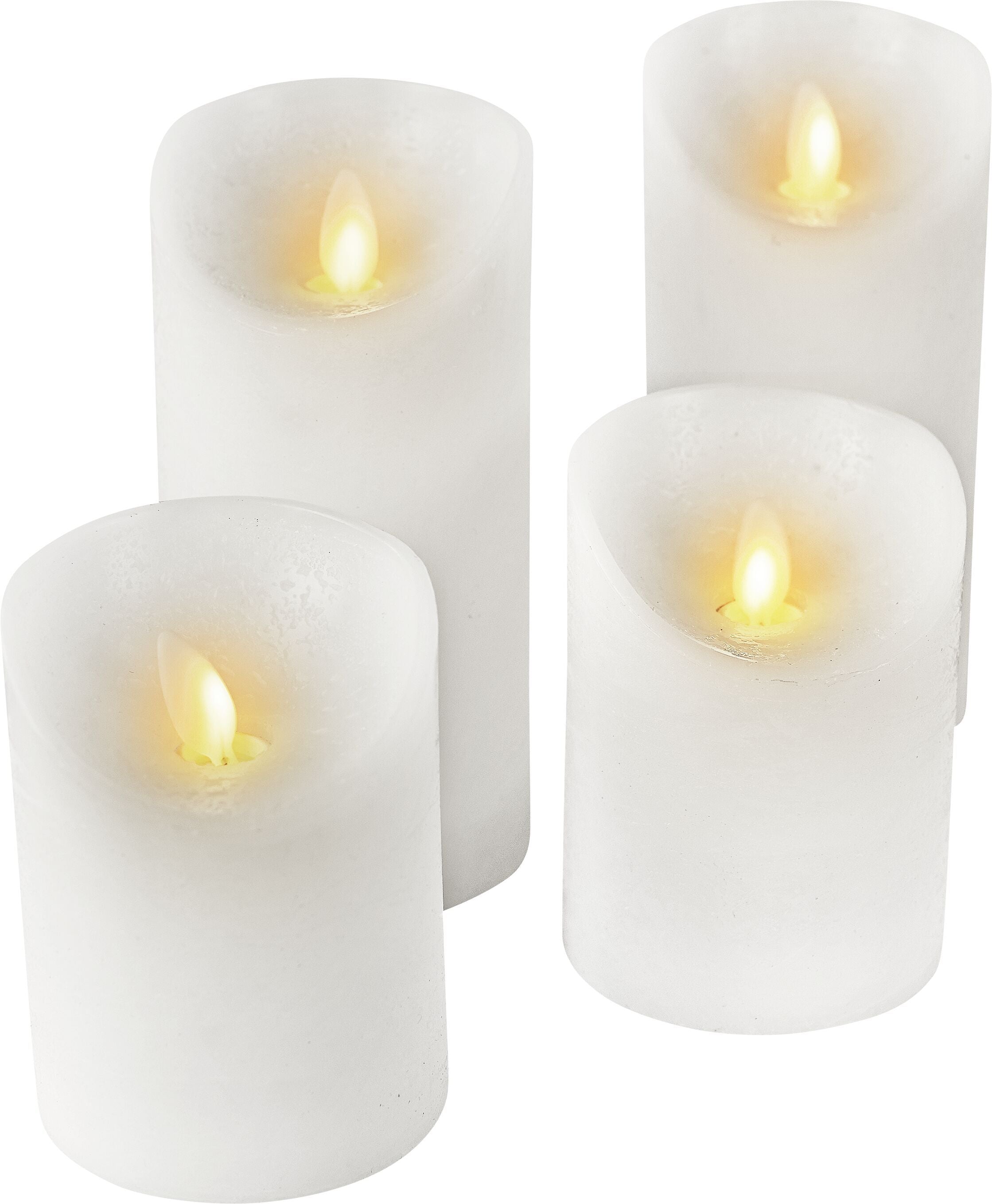 NORWIN LED-Kerze - Weiss / H: 15.0 cm