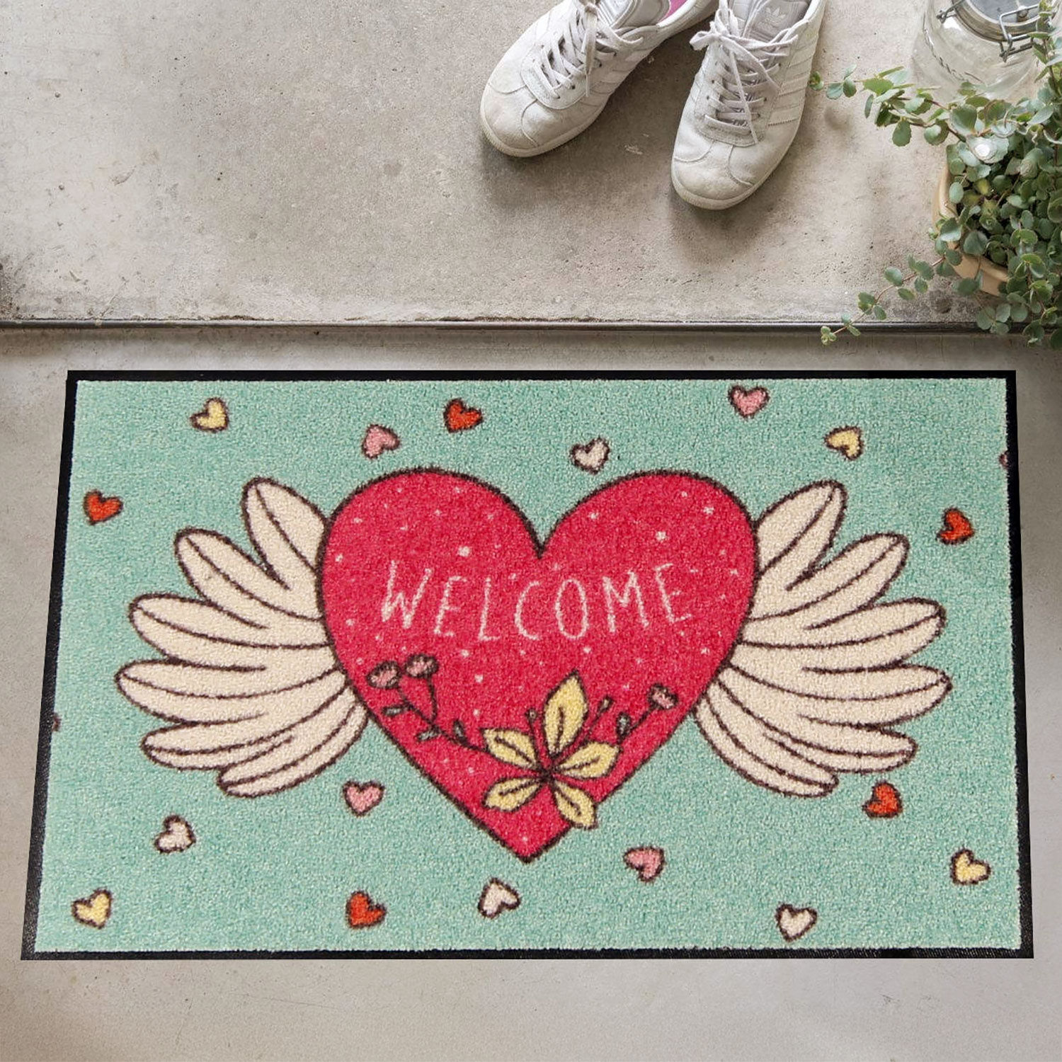 Türvorlage Charming Heart 45x70 cm
