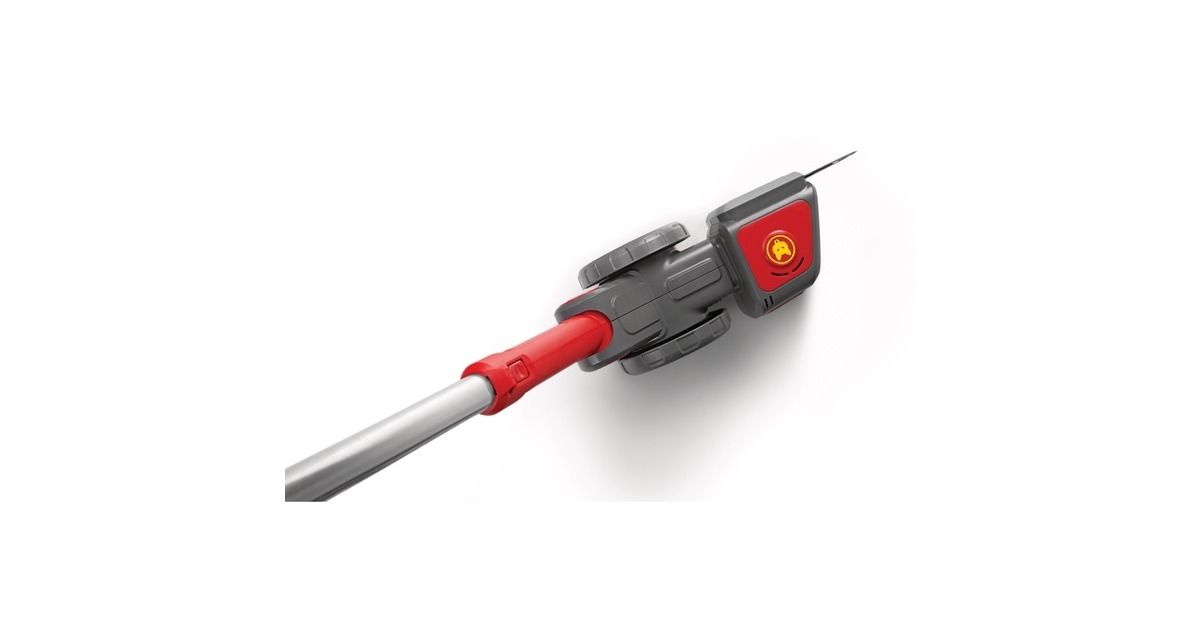 WOLF-GartenGS 10 eM e-multi-star grasschaar  (Rood/grijs, Zonder accu handgreep)