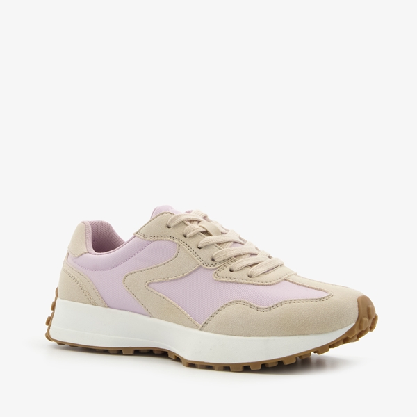 Blue Box dames sneakers met lila