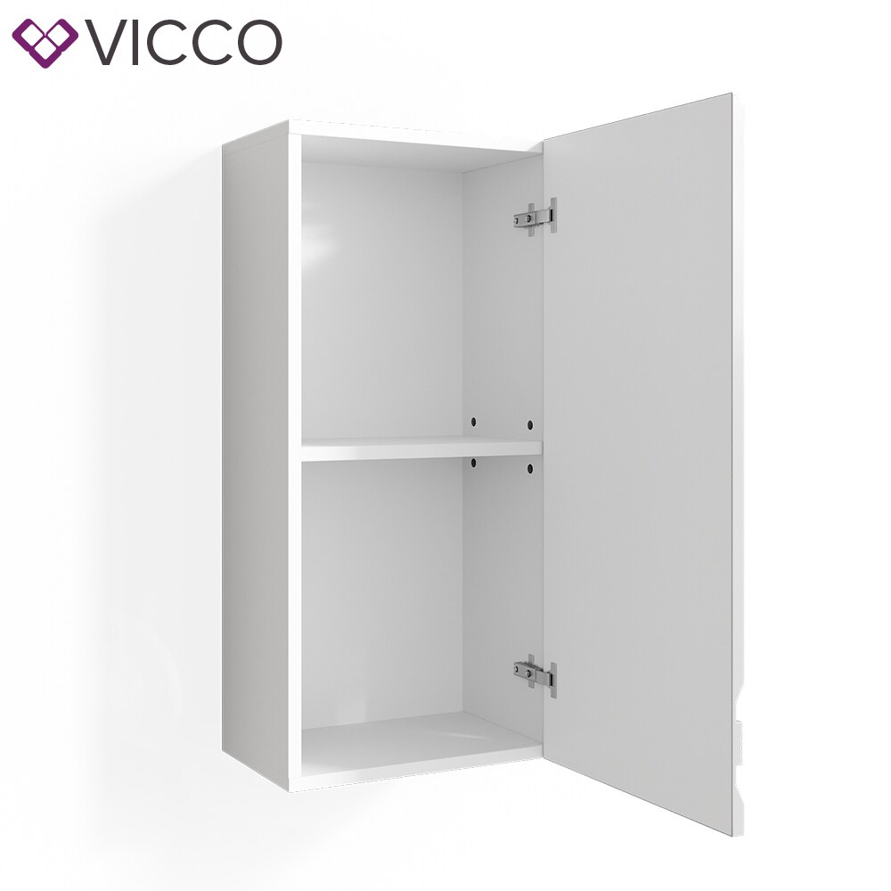 VICCO Bad Hängeschrank FREDDY weiß hochglanz Wandschrank Badschrank