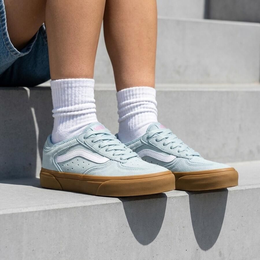 Vans Rowley Classic Sneakers Laag Licht blauw