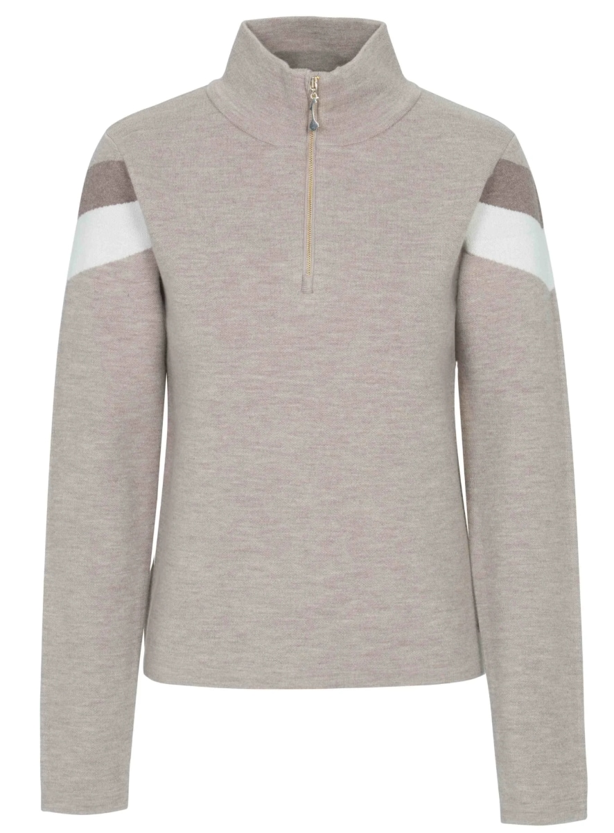 WoolLand Hemsedal Half-zip Ullgenser, Dame<br>Kombinerer komfort, varme og tidløst design!