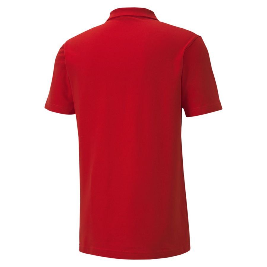 PUMA Polo teamGOAL 23 Casuals - Rouge/Blanc