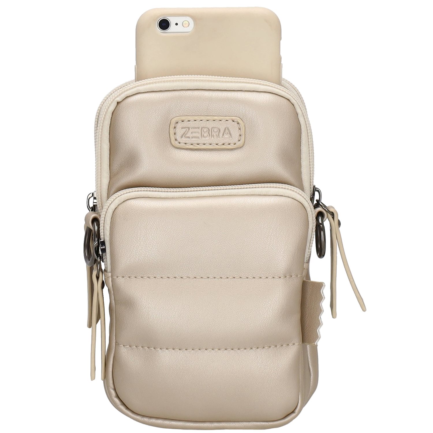 Zebra Trends Evie Phonebag 22904 champagne