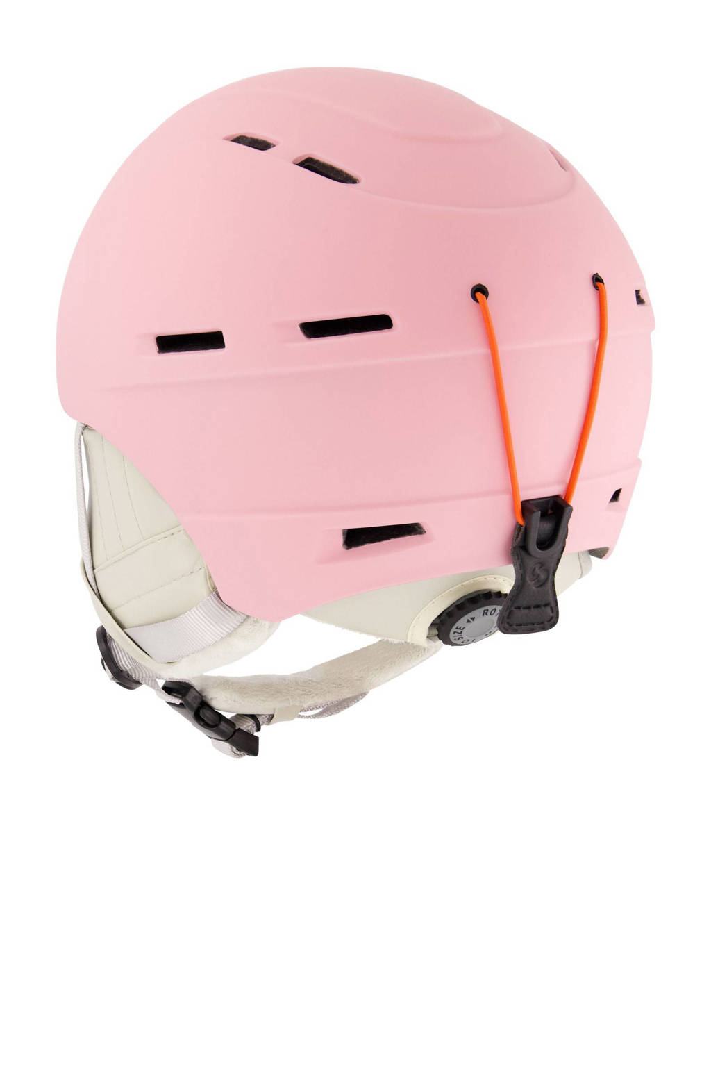 Junior skihelm Crest lichtroze