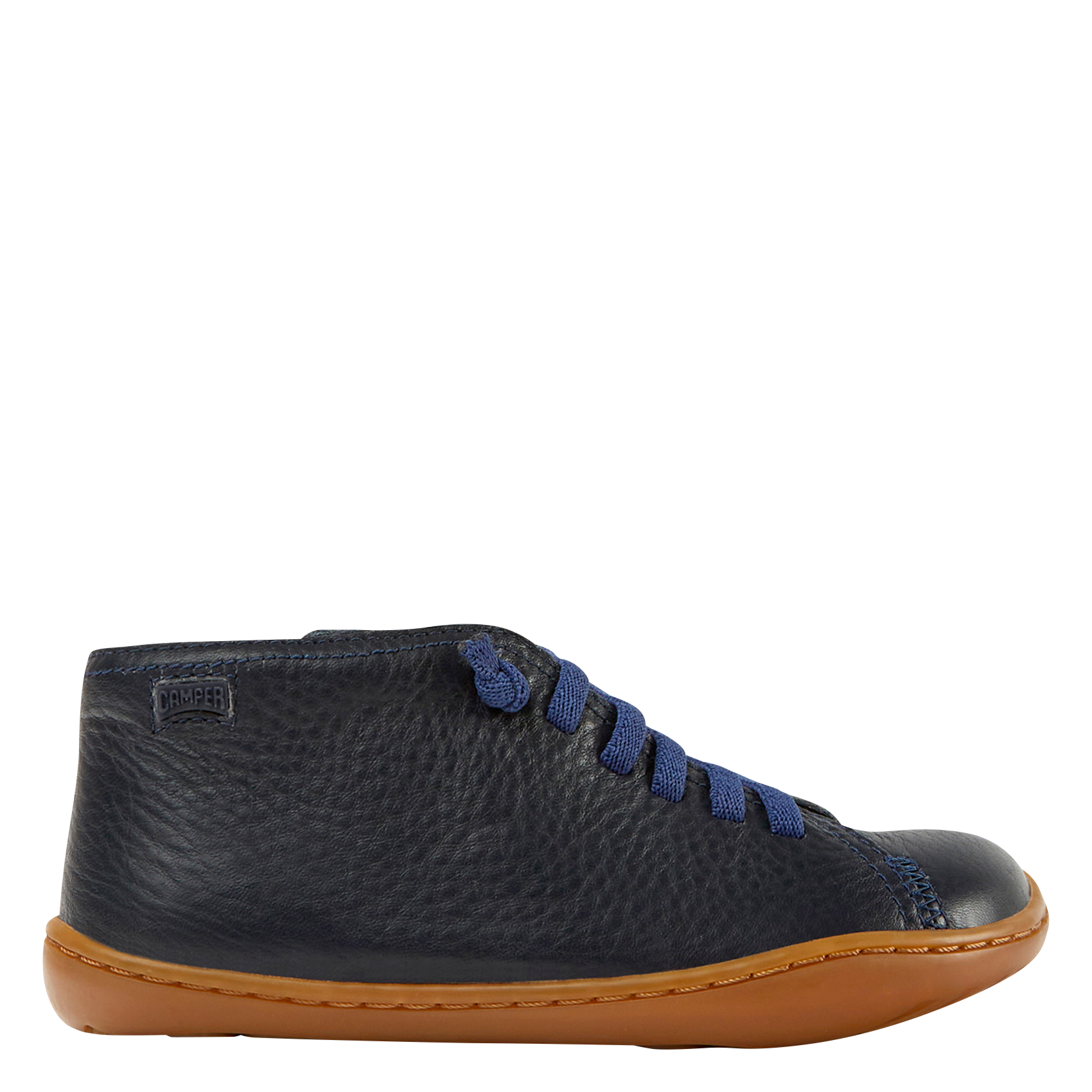 PEU CAMI - Baskets à lacets en cuir | Bleu