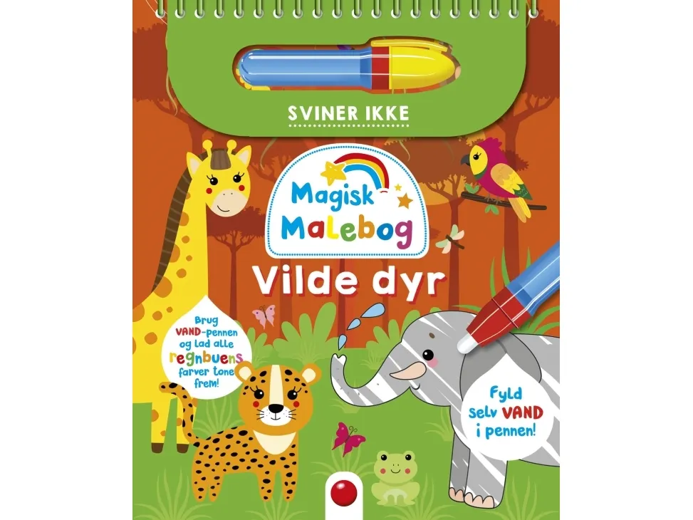 Magisk malebog: Vilde dyr