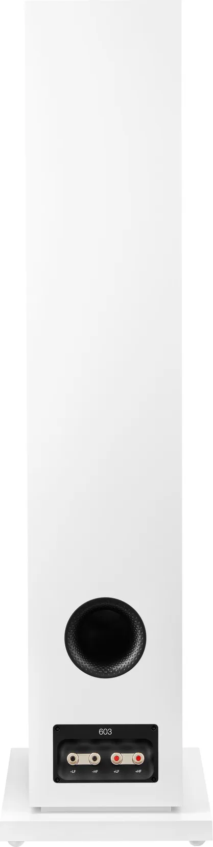 B&W 603 S3 Blanc mat (la paire) Enceintes colonne