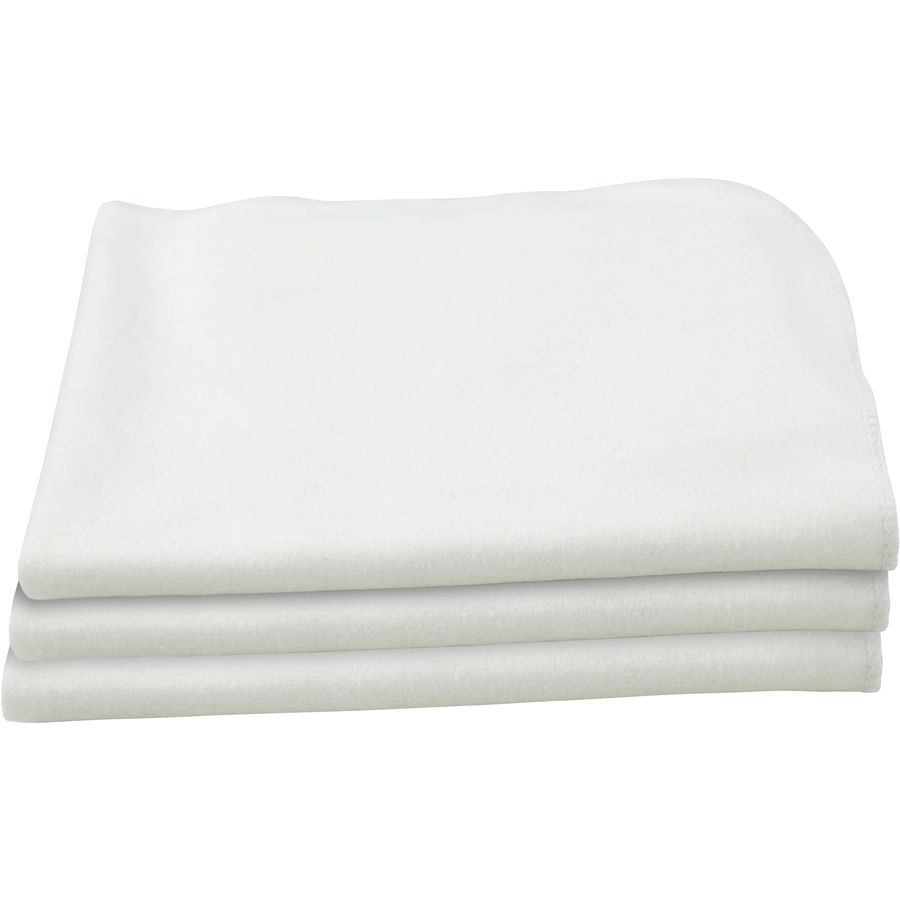 Alvi® Molton-Windeln 3er Pack weiß 40 x 40 cm