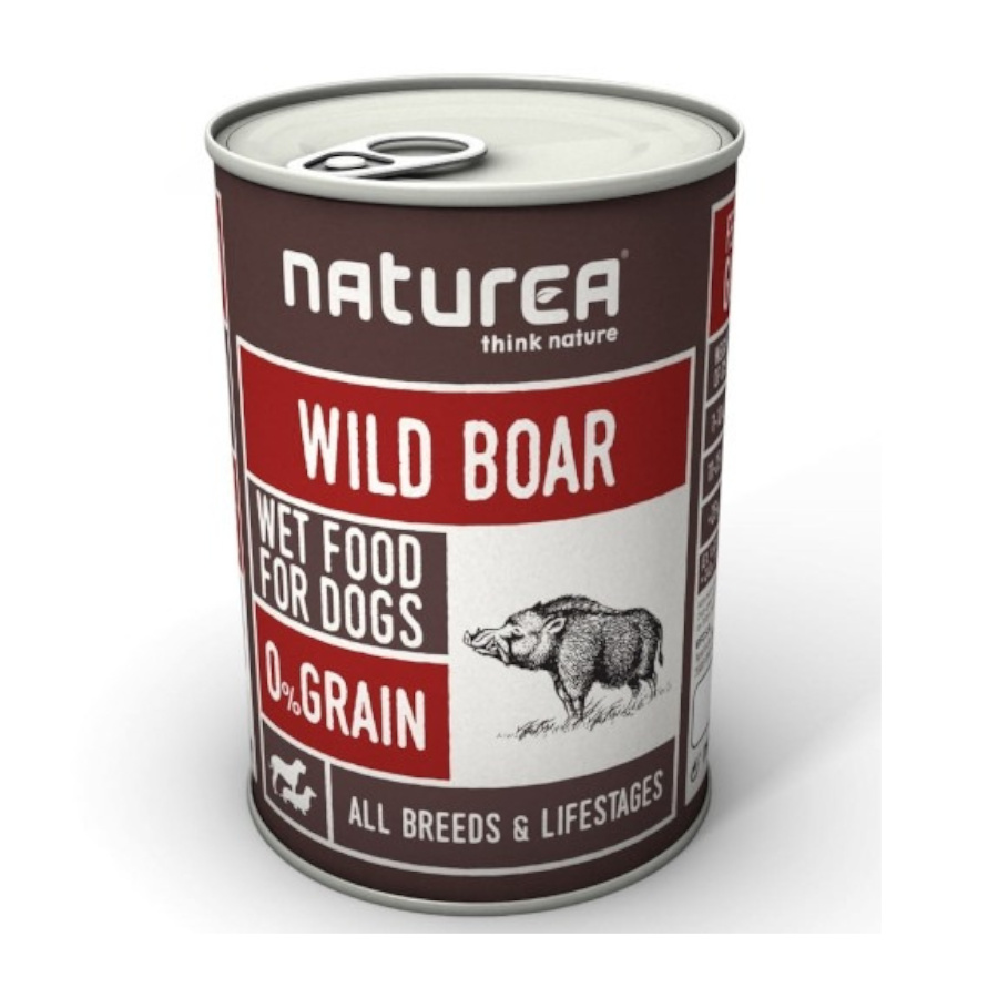 Naturea Javali em lata para cães