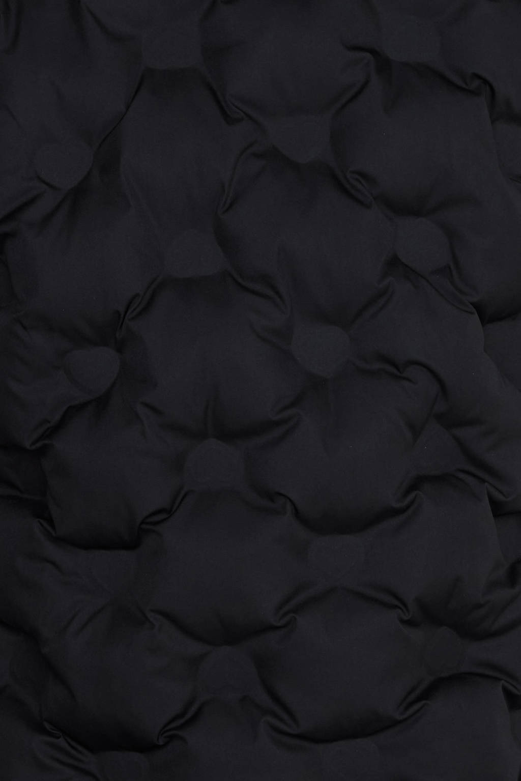 Coolcat Puffer Winterjas Jennifer met 3D Hartjes Zwart