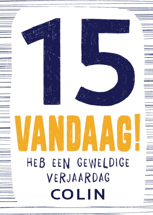 Greetz | Verjaardag | Tiener | Jongen