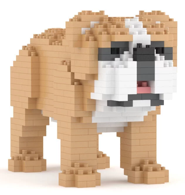 JECKA BLOCS DE CONSTRUCTION -MINI BULLDOG ANGLAIS