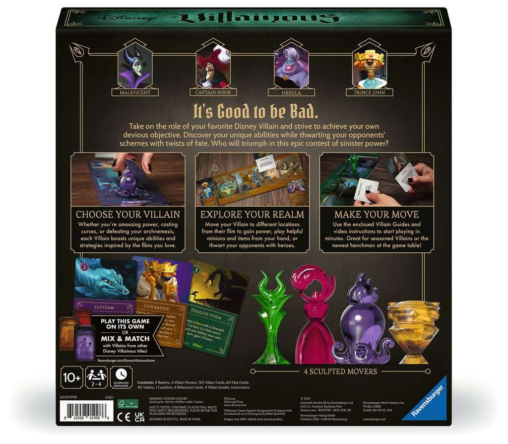 Ravensburger - Disney Villainous Intro to Evil EN