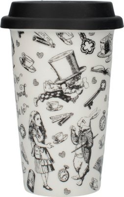 V&A Alice In Wonderland Travel Mug