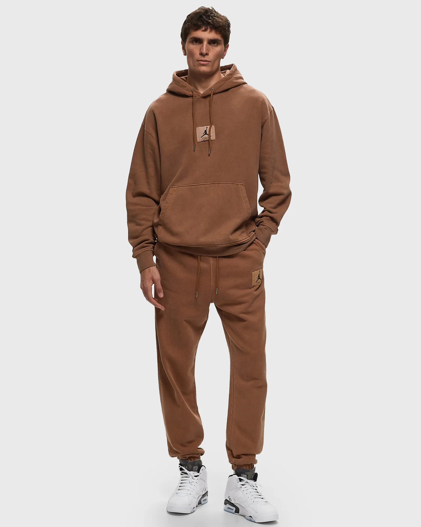 Jordan Essentials Statement Fleece Washed Pullover Hoodie