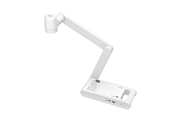 Epson ELPDC30 - Digitalkamera for dokumenter - håndmodel - farve - 13.000.000 pixel - 4K UHD (3840 x 2160) - audio - trådløs - VGA, HDMI - WiFi - USB