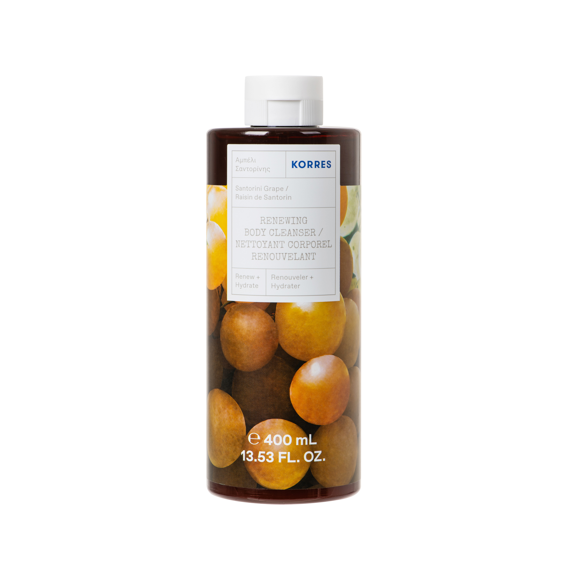 Korres Santorini Grape Showergel 400ml