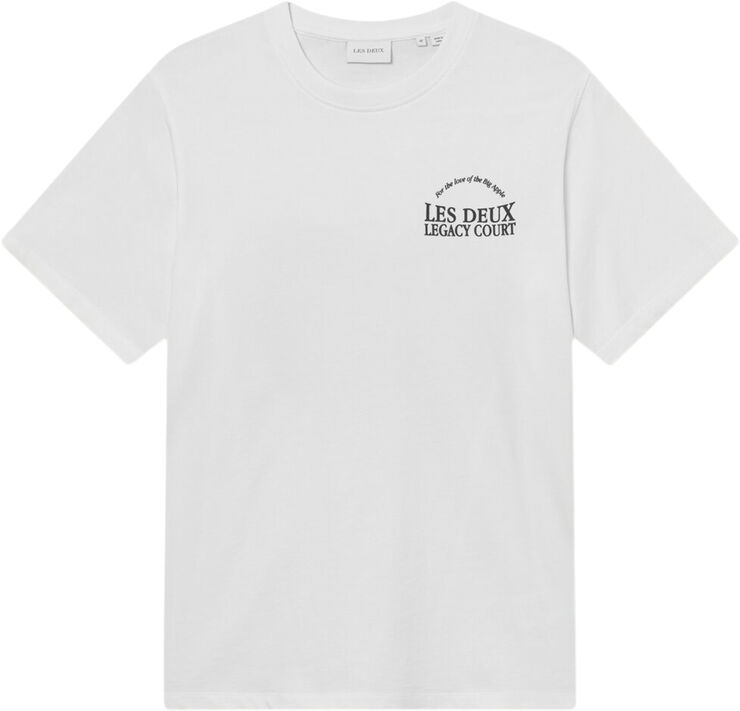 Les Deux Legacy Court T-Shirt Hvid