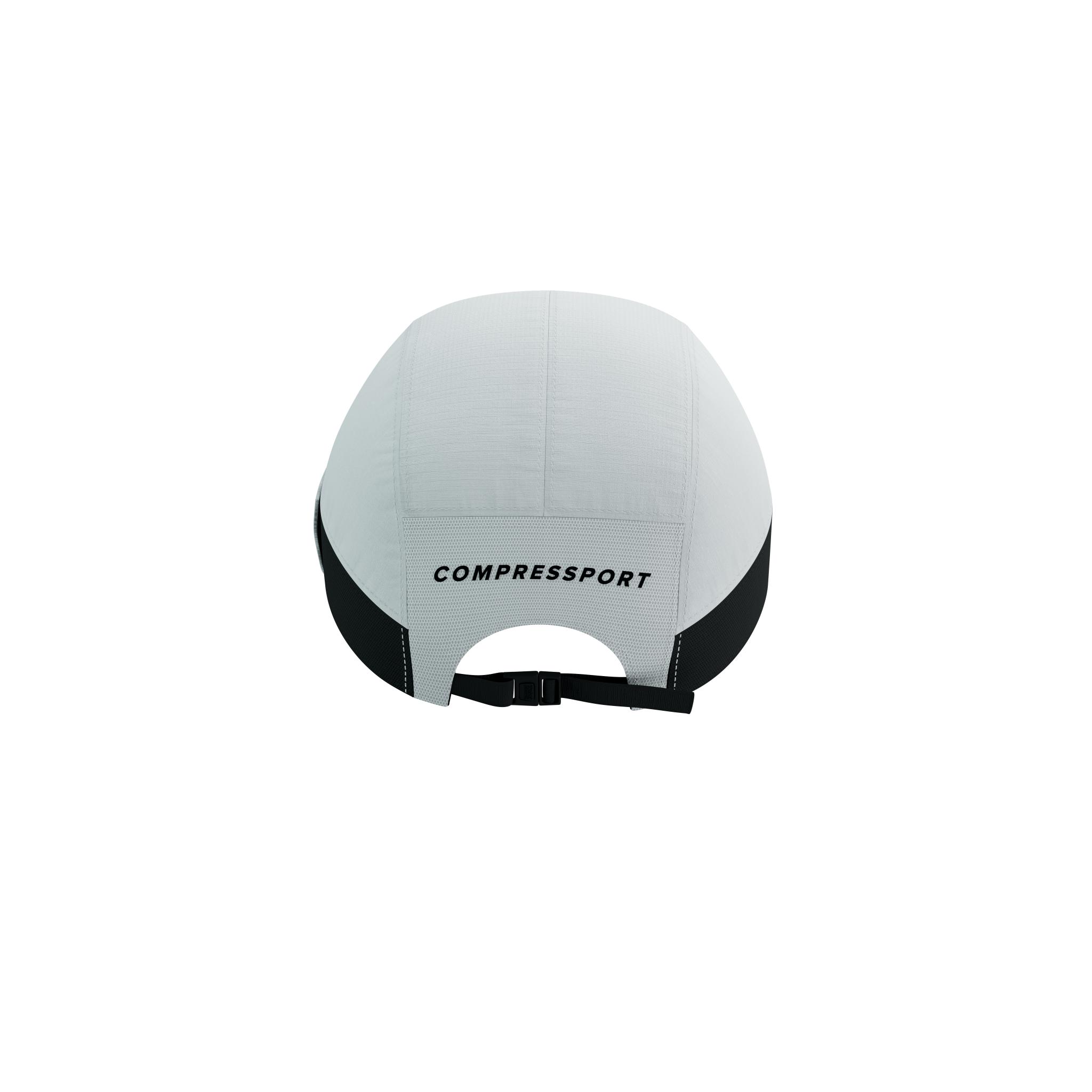Compressport 5 Panel Light Cap White/Black