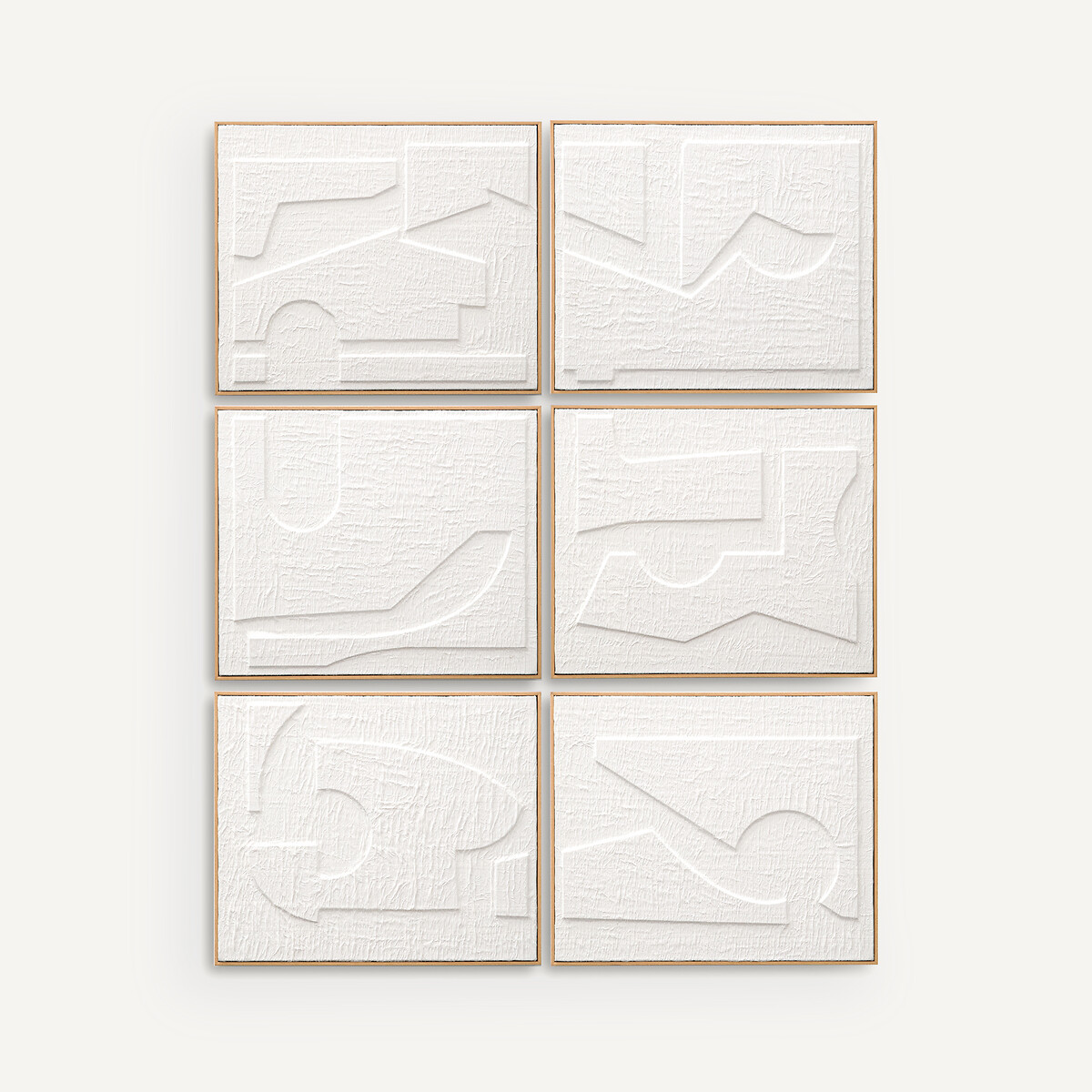 AM.PM<br>Conjunto de 6 kaders em papel de relevo, Hekatos
