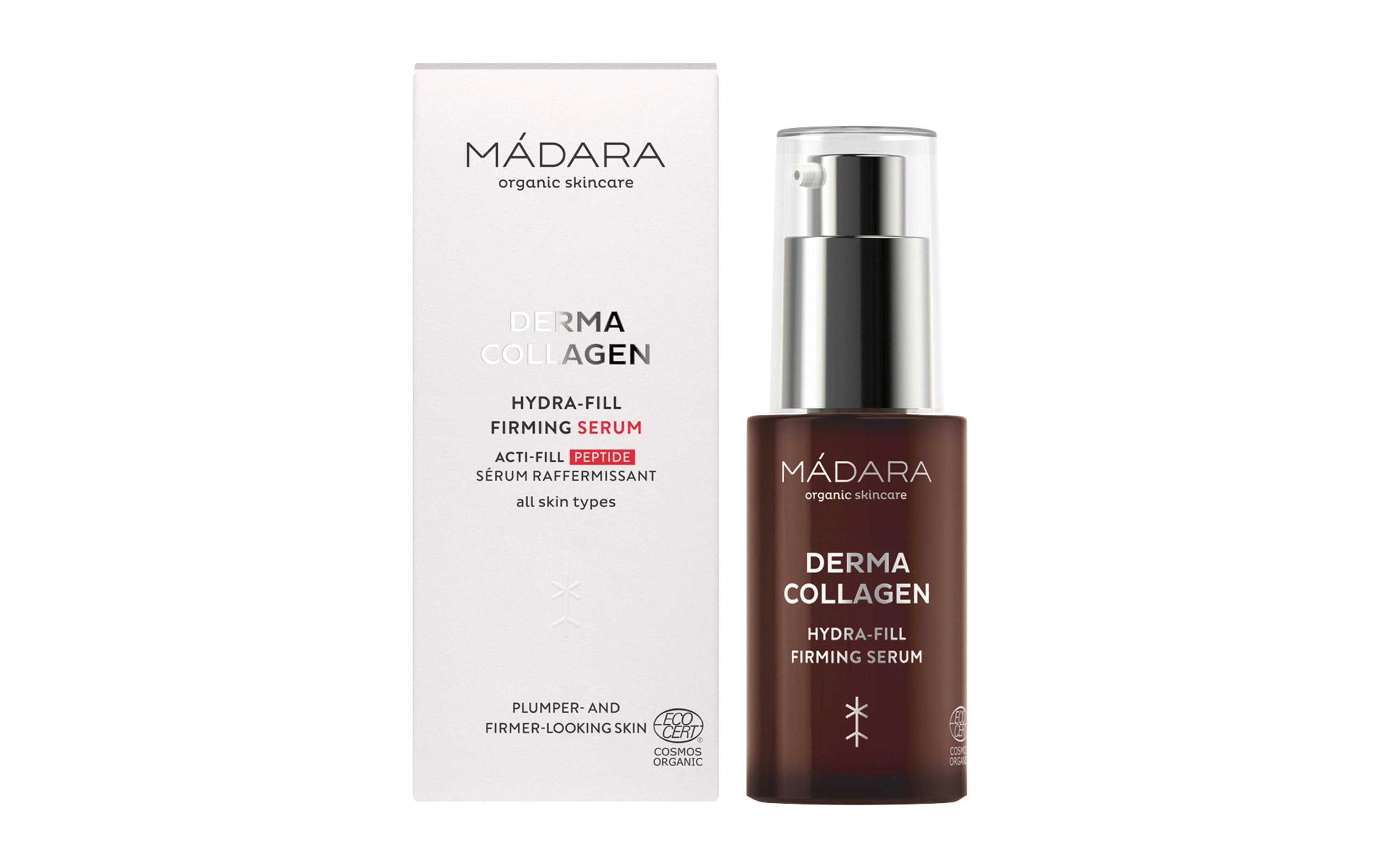 Gesichtsserum Derma Collagen Hydra-Fill Firming 30 mlVeganes Anti-Aging Serum für samtweiches Gesicht, Hals und Dekolleté