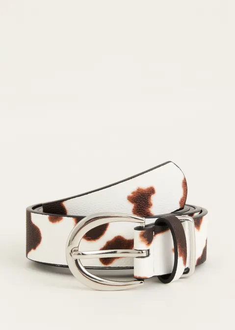 Riem met koeienprint assorti (ASSOR)