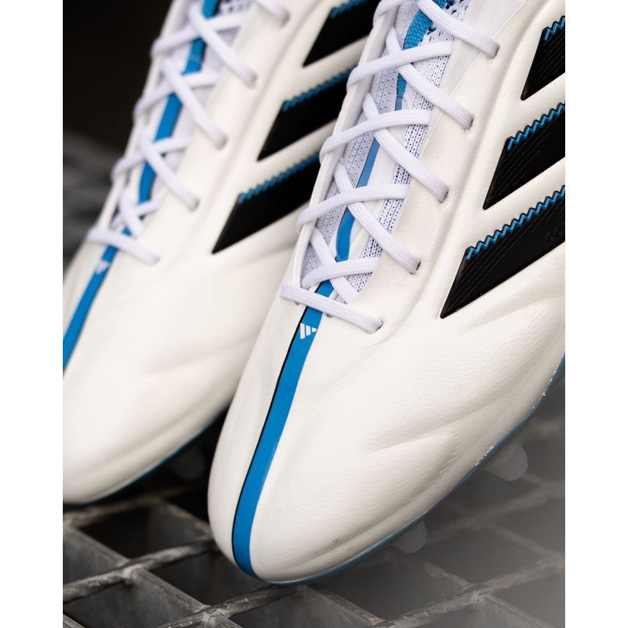 adidas Copa 11Pure FG - Blanc/Noir/Bleu ÉDITION LIMITÉE