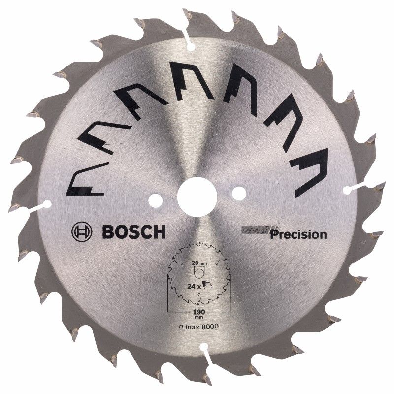 Bosch 2609256866 CIRKELZBL PRECISION 190X2X20/16,T24
