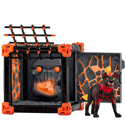 Schleich Eldrador Creatures -  BattleCave Lava Hyena - 42674