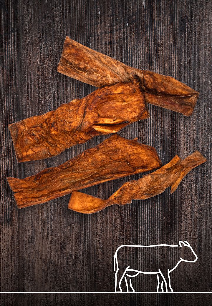Vet-concept Runderhuidstrips XL Snack Hond 500 gram