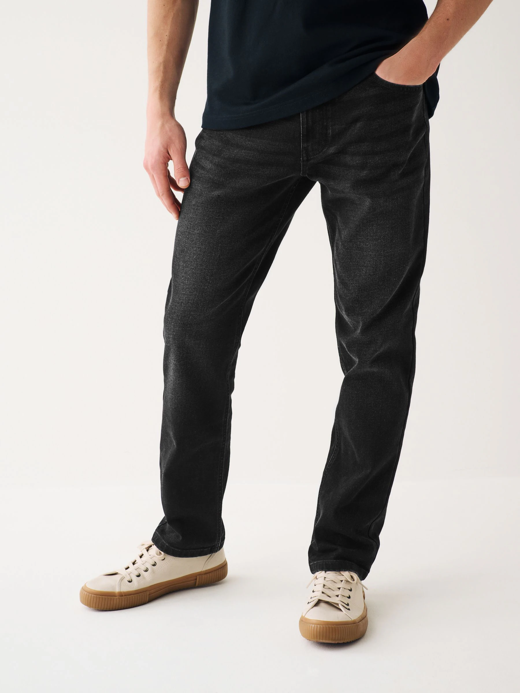 Zwart - Musthave stretchjeans