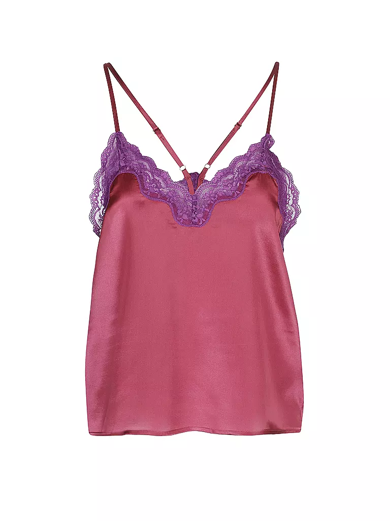 LOVE STORIES Seiden Top MILLIE beere