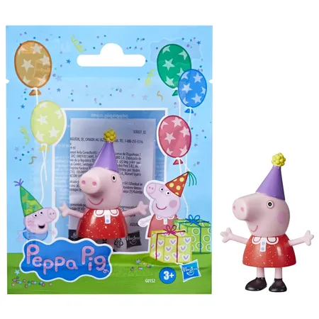 Hasbro Peppa Pig Peppa Wutz Party Friends, 1 Stück, 12-fach sortiert