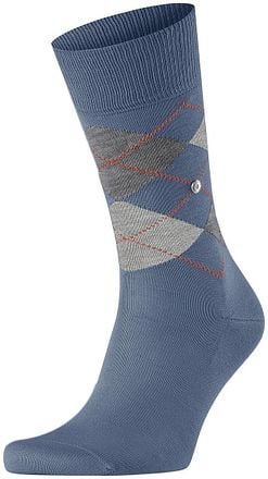 Burlington Manchester Sok Ruit Blauw 6274 21088-6274 kopen