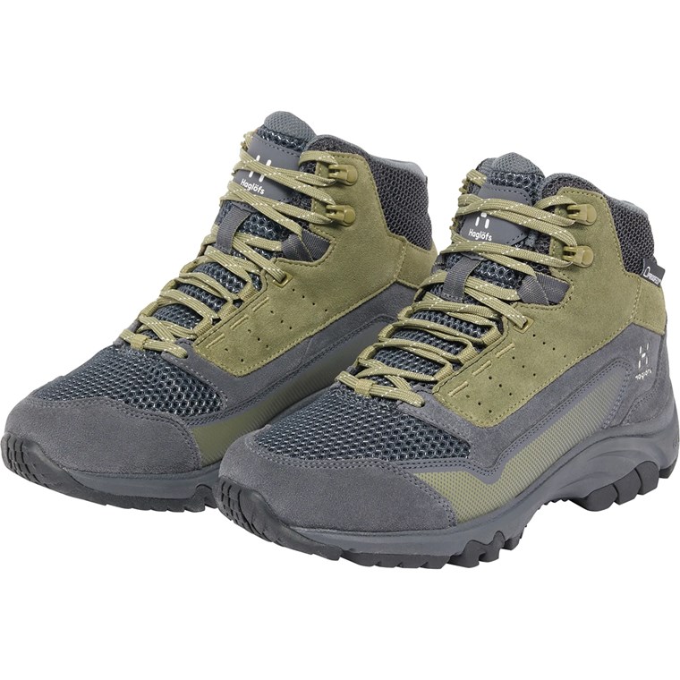 Haglöfs Skuta Proof Mid Women Magnetite/Olive Green
