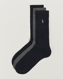 Polo Ralph Lauren 3-Pack Crew Sock White