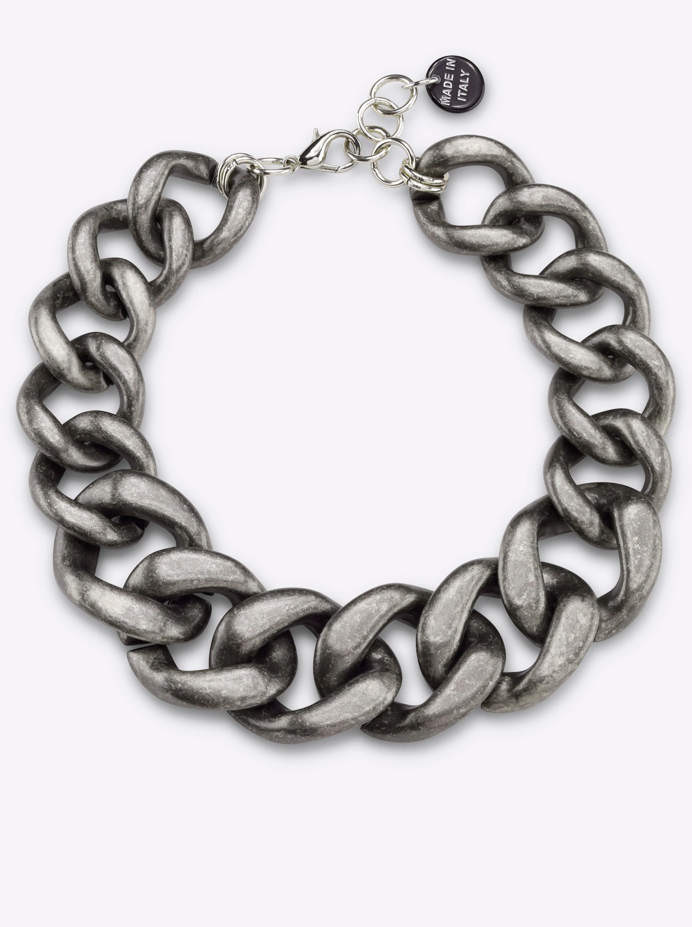 heine Collier in altsilberfarben