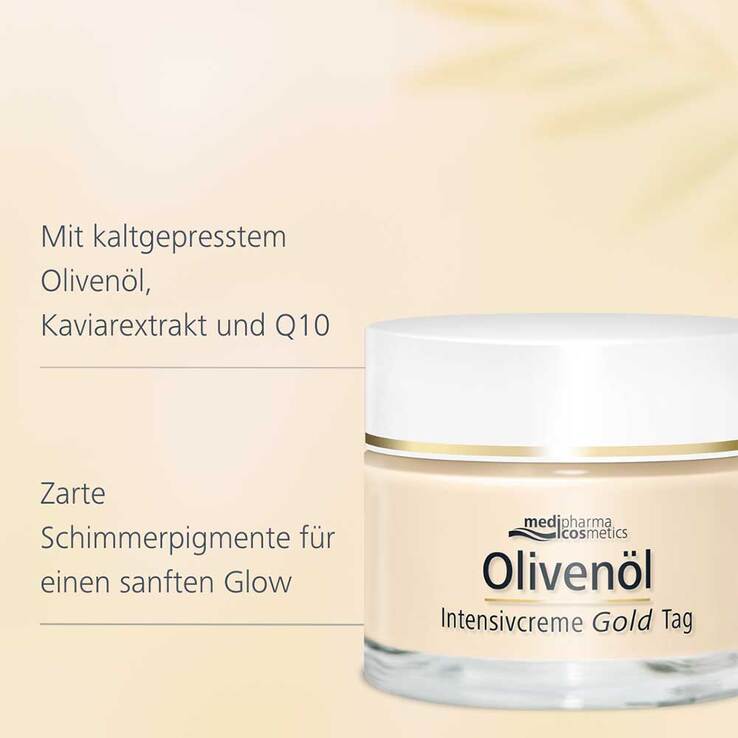 Olivenöl Intensivcreme Gold Zell-Aktiv Tagescreme, 50 ml