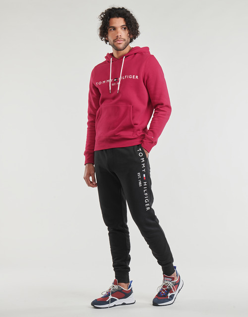 Tommy Hilfiger - TOMMY LOGO SWEATPANTS - Noir