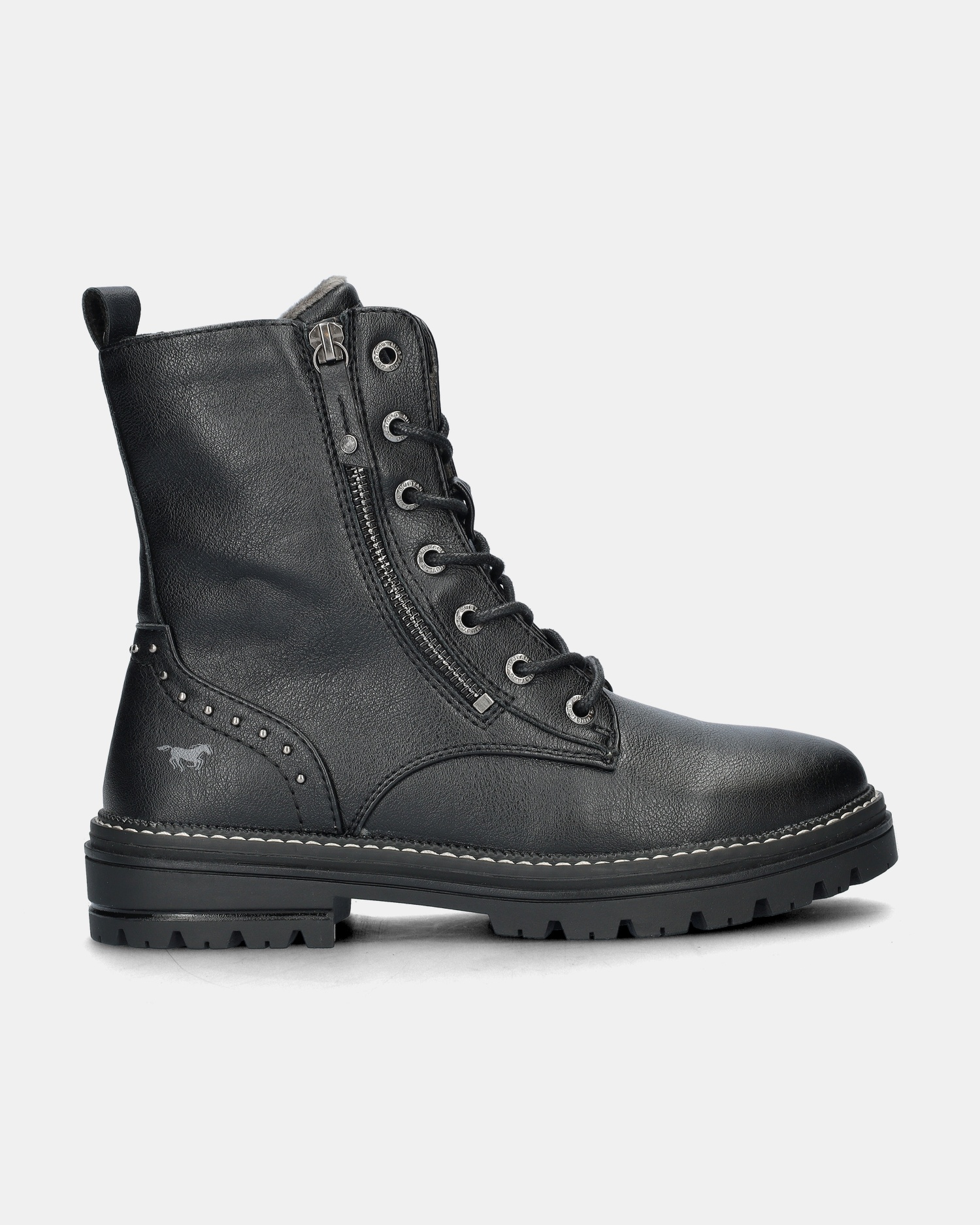 Mustang Veterboots  - zwart