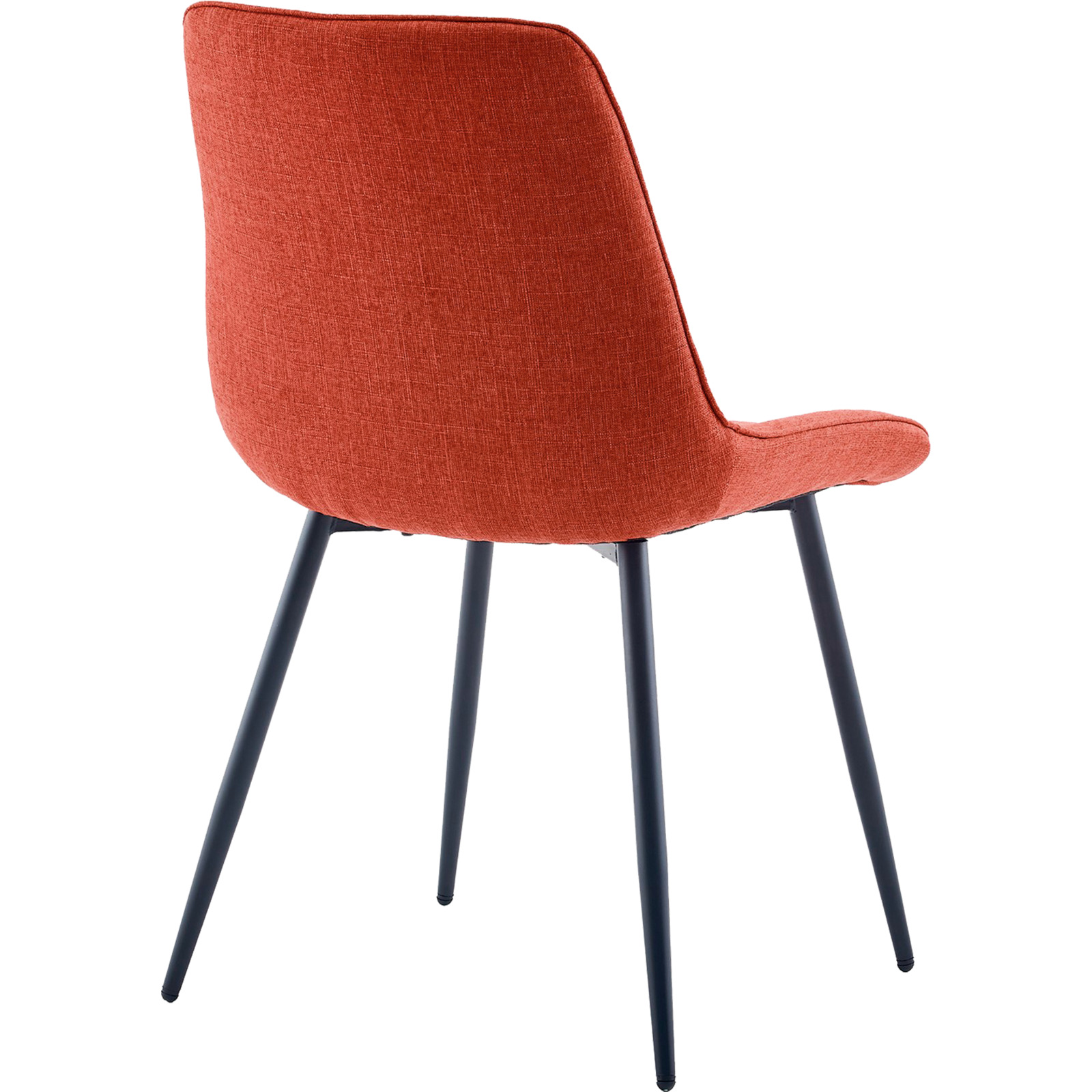 Polsterstuhl Marla Stoff rot