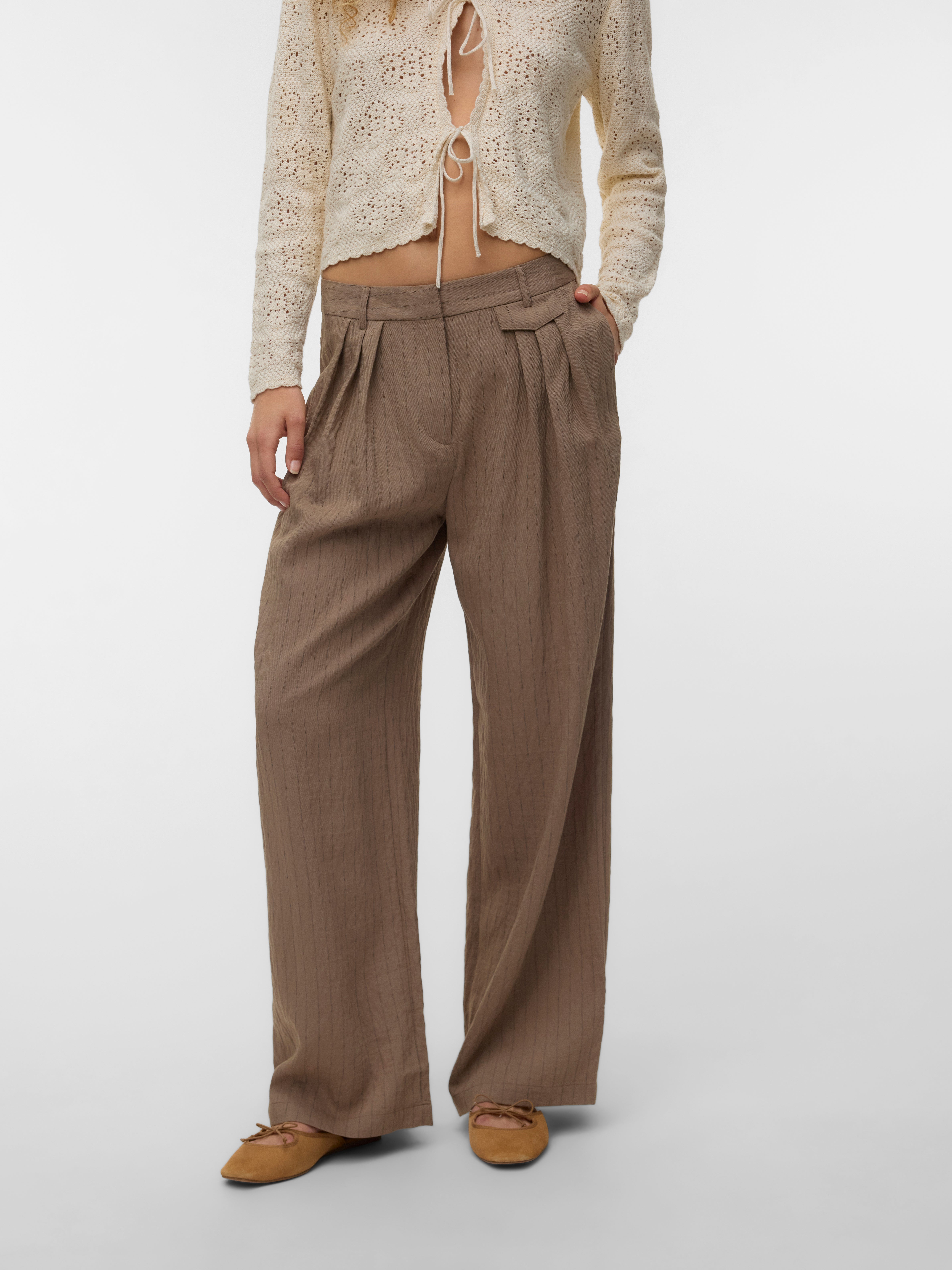 VMPOLLY Mid waist Broek