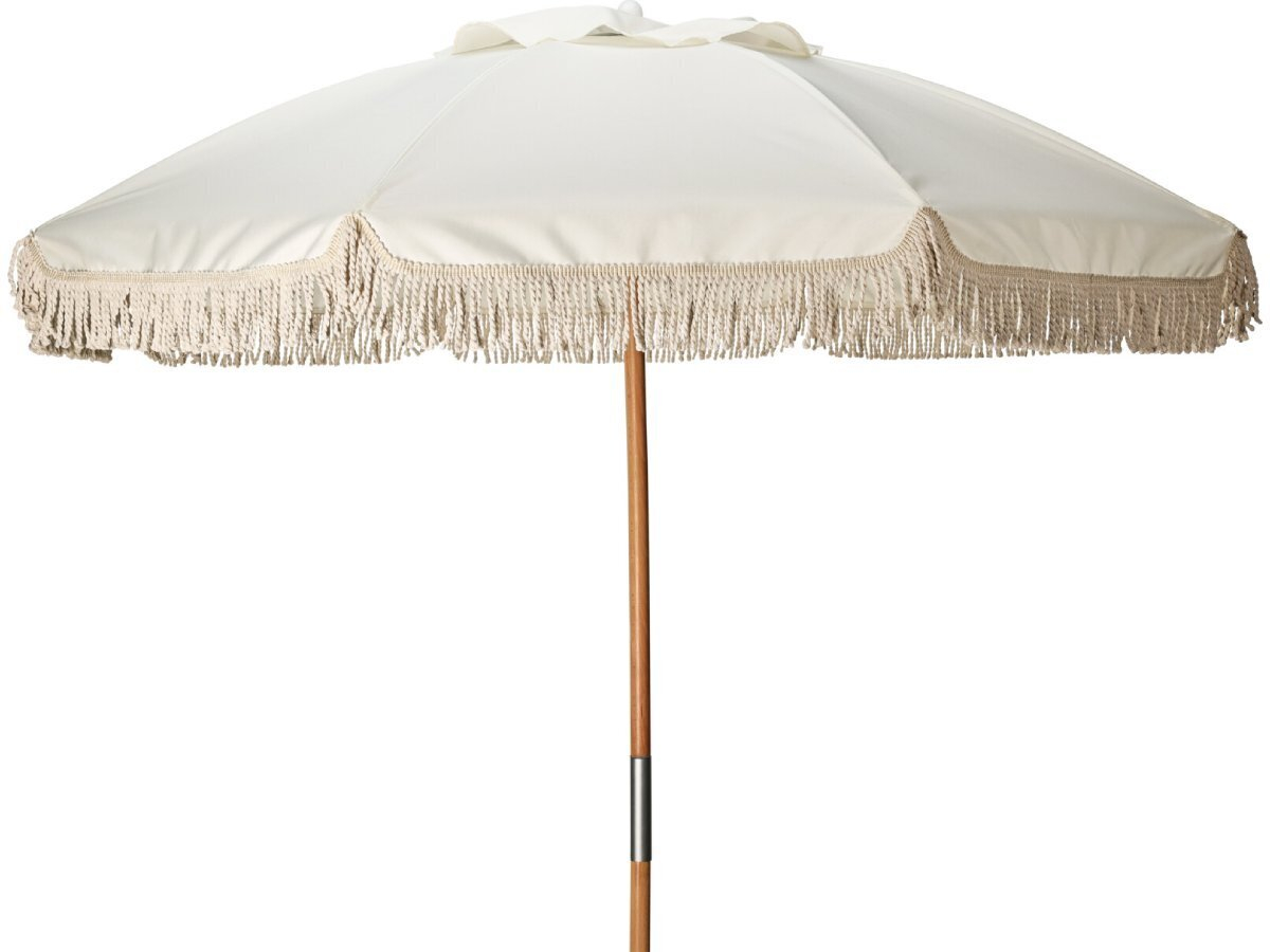Ø180 cm houten stok parasol