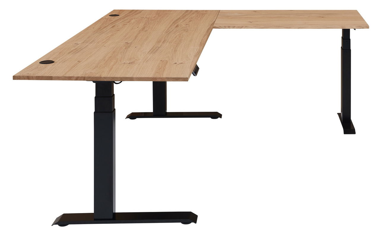 Linea Natura E-Eckschreibtisch Furnier SONOS