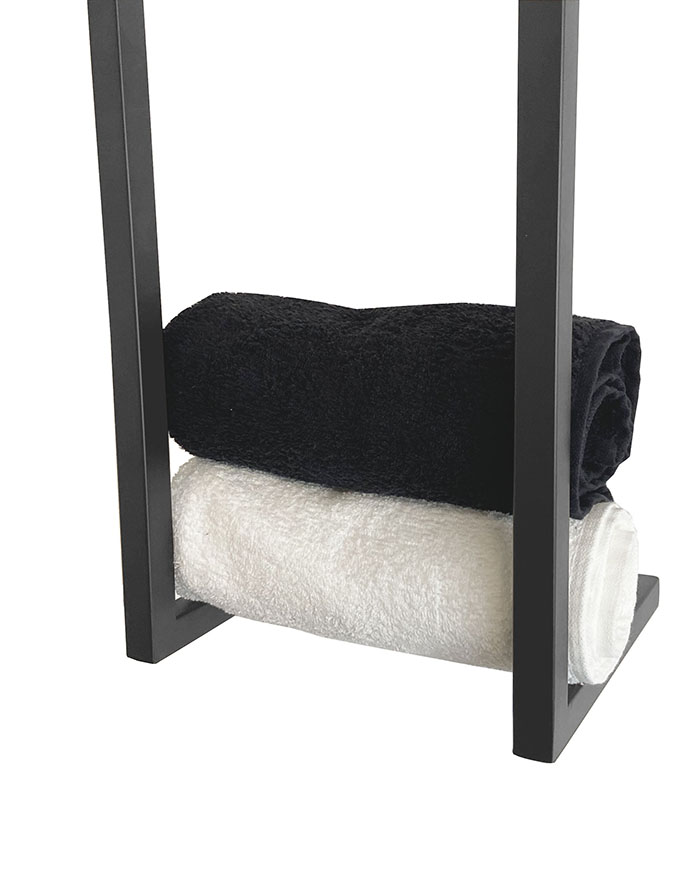 Mueller Ferro handdoekrek industrieel 95x25x20cm gunmetal