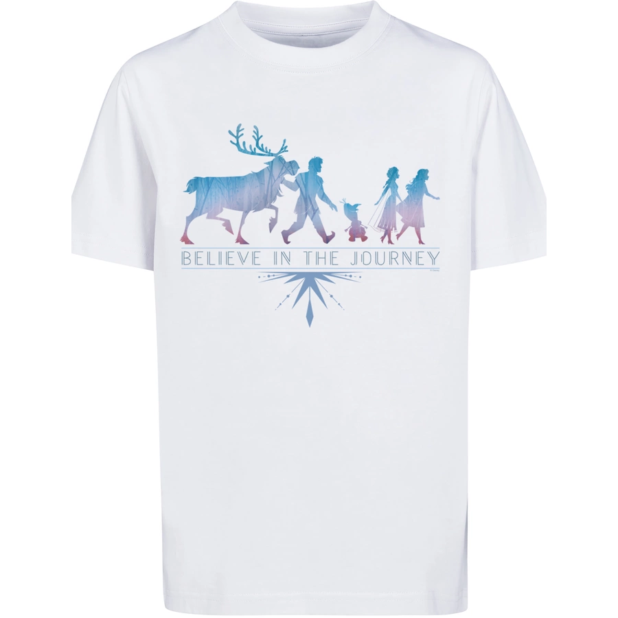 F4NT4STIC T-Shirt  Frozen 2 Believe In The Journey weiß